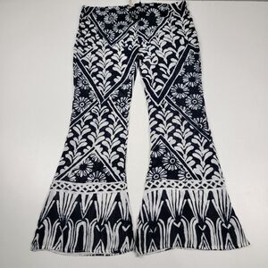 Raga Pants Flare Cover‎ Up Pants Wide Leg Bohemian Womens Sz Small